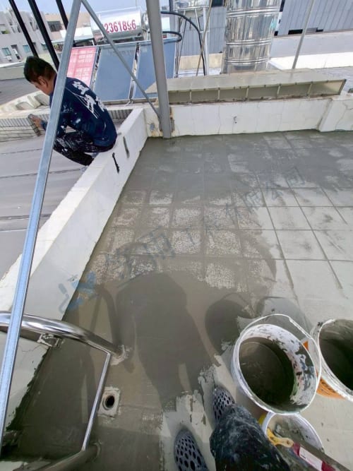 高雄市仁武區名湖街屋頂防水 005