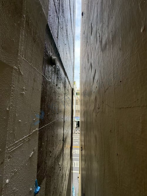 高雄市新興區八德二路外牆聚脲防水 005