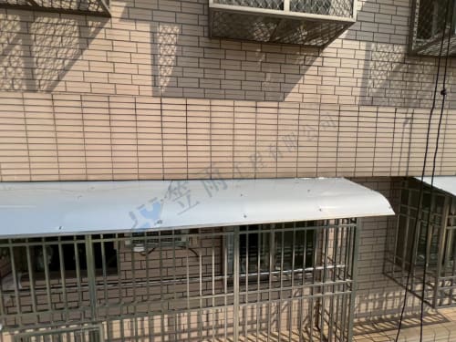 天興街雨遮更換工程 006