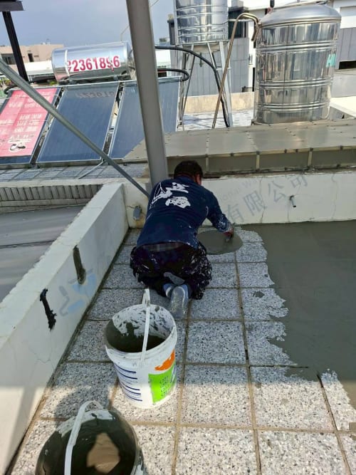高雄市仁武區名湖街屋頂防水 006