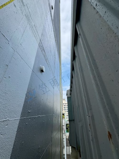 高雄市新興區八德二路外牆聚脲防水 009