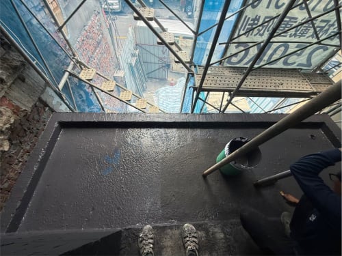 左營區新中街新建案防水 011