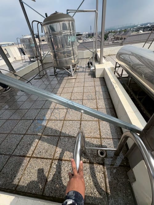 高雄市仁武區名湖街屋頂防水 016