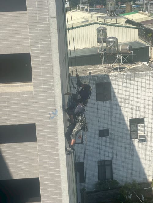 萬丹鄉四維東路矽利康填縫 017