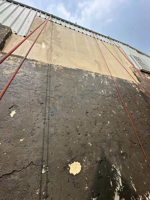 高雄市鳳山區新康街外牆防水 017