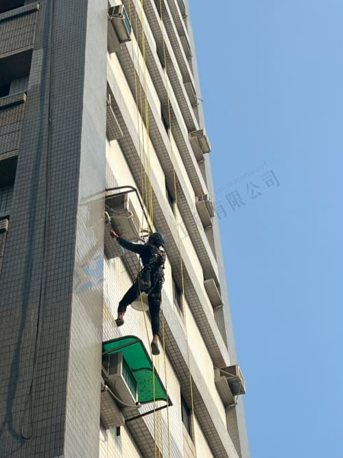 三民區正義路外牆聚脲防水 017