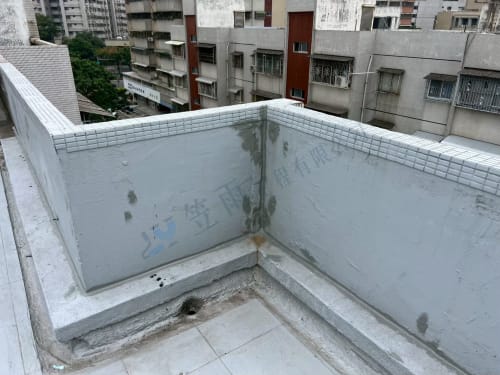 高雄市鳳山區凱旋路屋頂防水 018