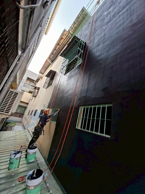 鳳山區經武路外牆防水 020