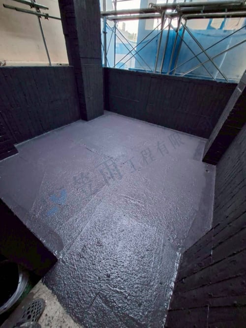左營區新中街新建案防水 020
