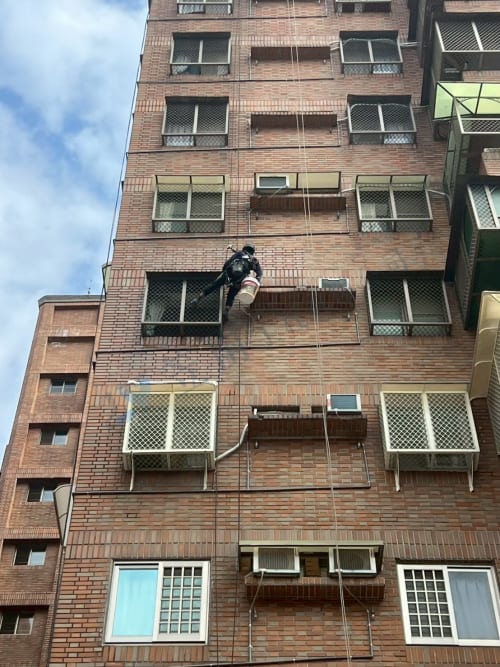 左營區重安路外牆透明防水 020