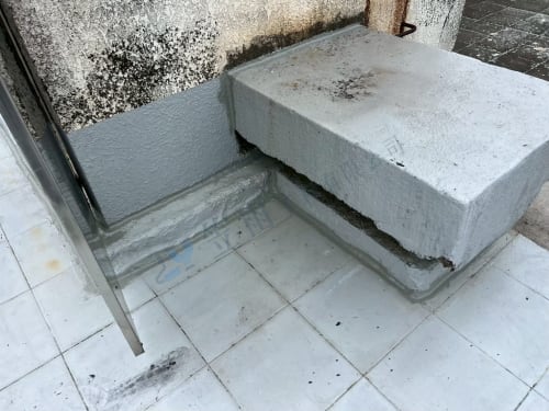 高雄市鳳山區凱旋路屋頂防水 023