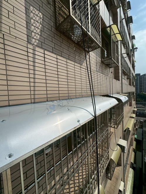 天興街雨遮更換工程 024