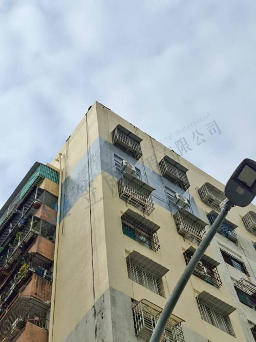 三民區九如一路外牆聚脲防水 025