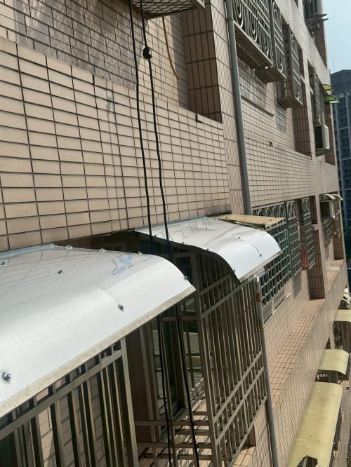 天興街雨遮更換工程 026