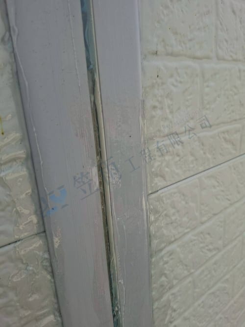 萬丹鄉四維東路矽利康填縫 026