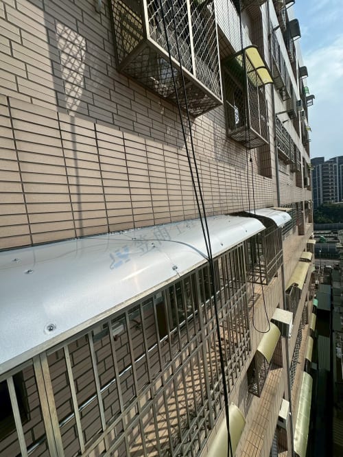 天興街雨遮更換工程 027