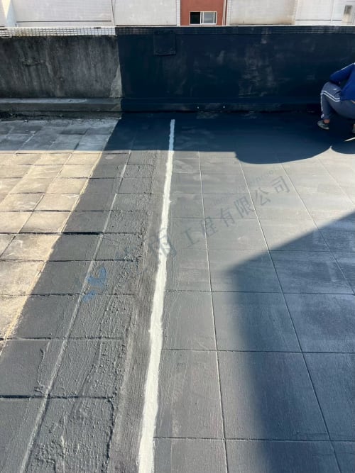 高雄市鳳山區凱旋路屋頂防水 030