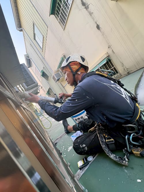 高雄市大社區保糖街外牆防水 032