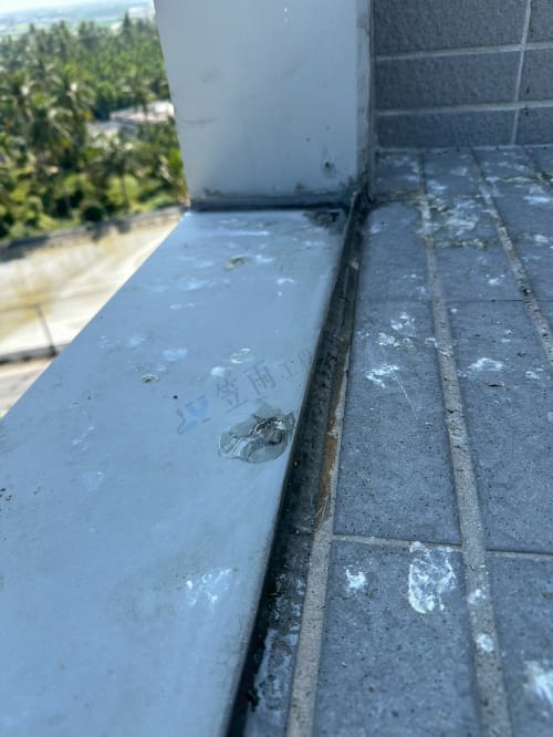 萬丹鄉四維東路矽利康填縫 033