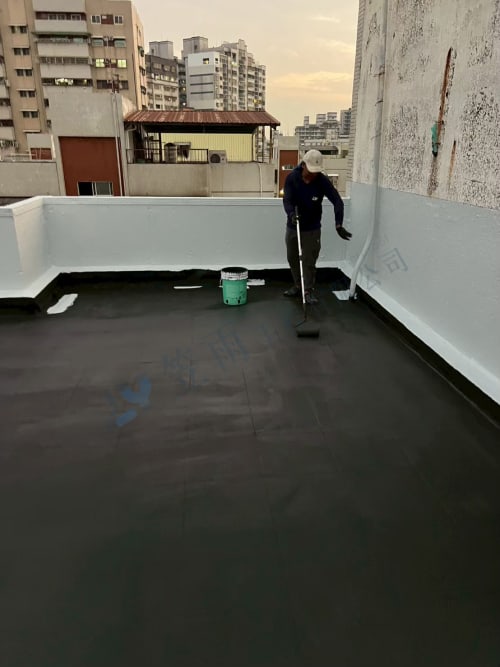 高雄市鳳山區凱旋路屋頂防水 035