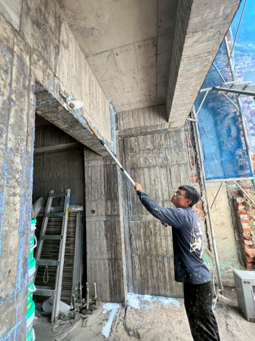 左營區新中街新建案防水 036