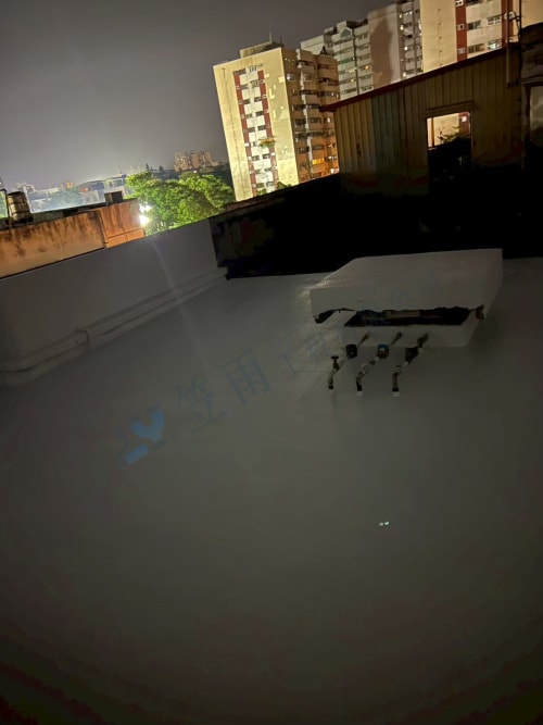 高雄市鳳山區凱旋路屋頂防水 037