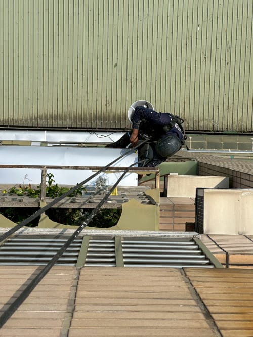 天興街雨遮更換工程 037