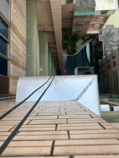 天興街雨遮更換工程 042