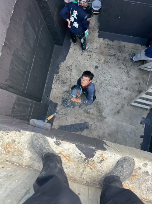左營區新中街新建案防水 042