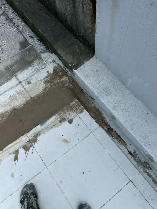 高雄市鳳山區凱旋路屋頂防水 042