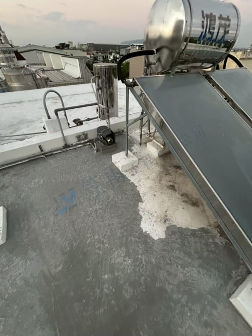 岡山區懷德路屋頂聚脲防水 042