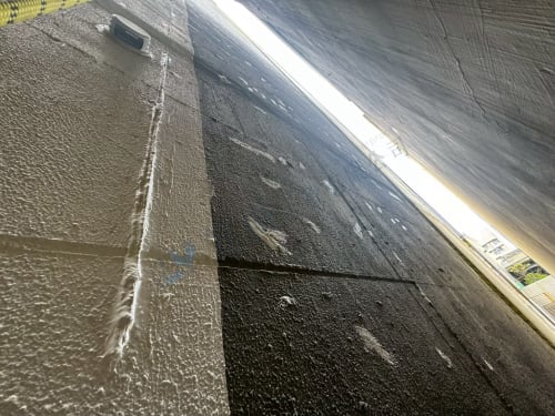 高雄市新興區八德二路外牆聚脲防水 044