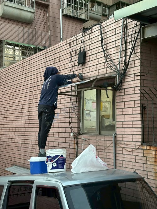 天興街雨遮更換工程 045