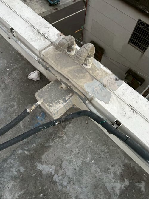 岡山區懷德路屋頂聚脲防水 047