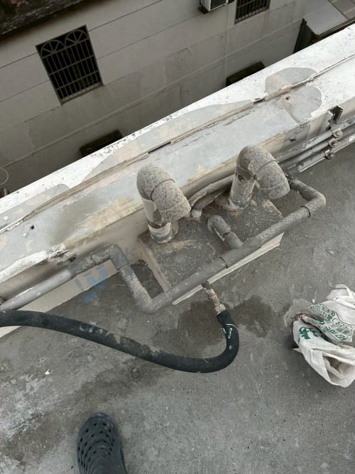 岡山區懷德路屋頂聚脲防水 048