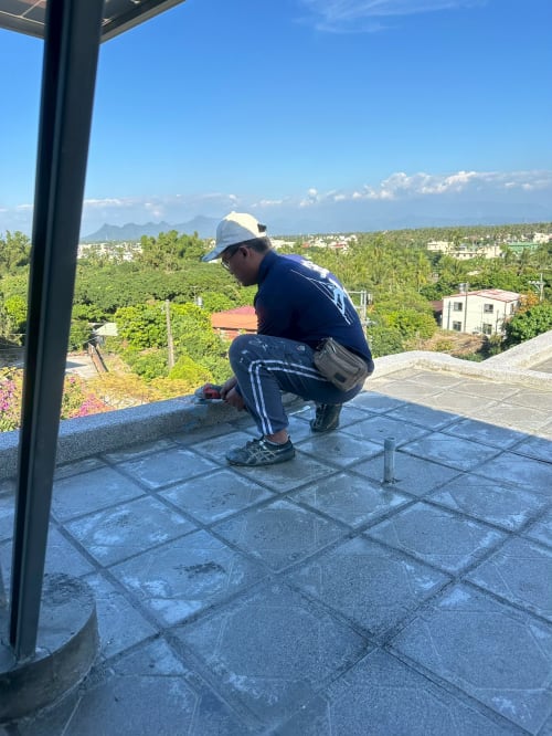旗山區大洲國中屋頂防水 048