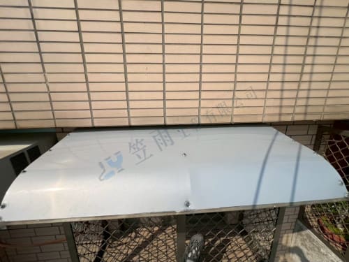 天興街雨遮更換工程 048
