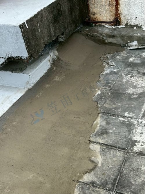 高雄市鳳山區凱旋路屋頂防水 050