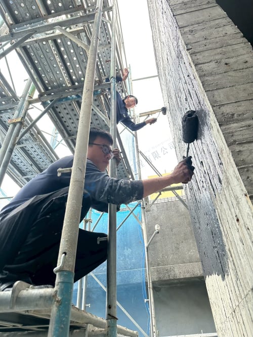 左營區新中街新建案防水 054
