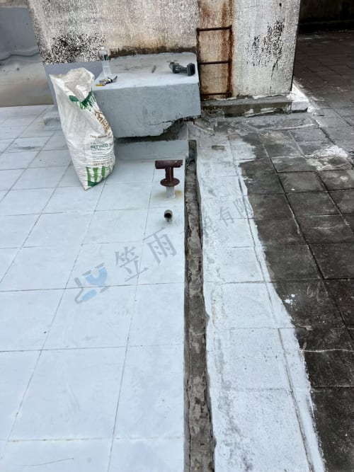 高雄市鳳山區凱旋路屋頂防水 057