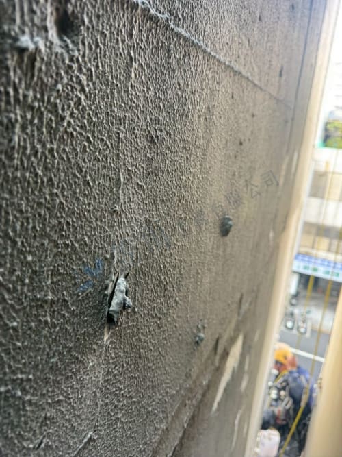 高雄市新興區八德二路外牆聚脲防水 058