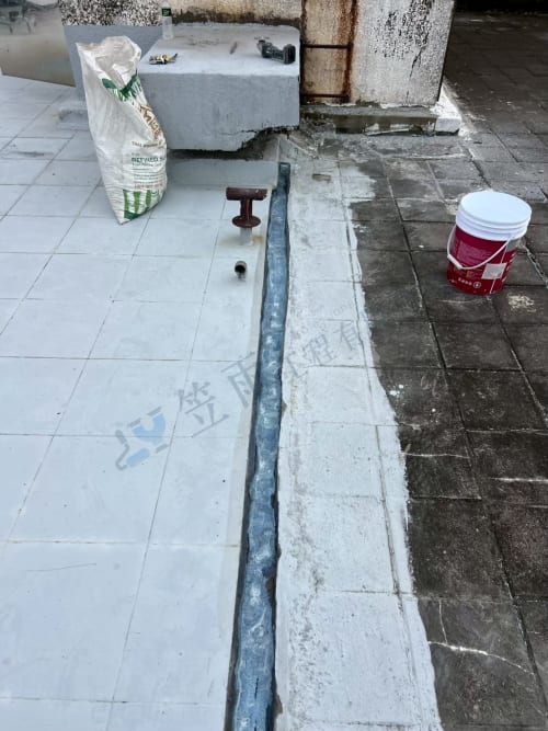 高雄市鳳山區凱旋路屋頂防水 060