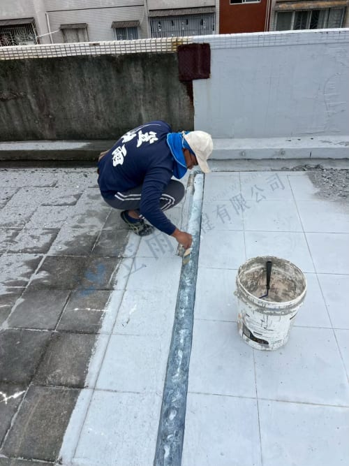 高雄市鳳山區凱旋路屋頂防水 062