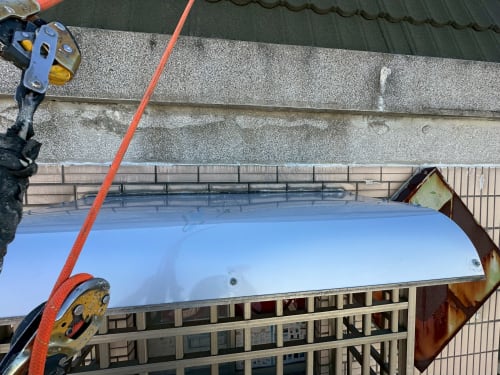 天興街雨遮更換工程 065