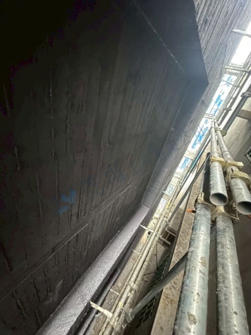 左營區新中街新建案防水 066