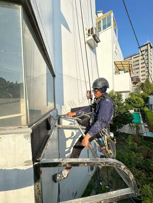 鳥松區圓山路外牆防水 069