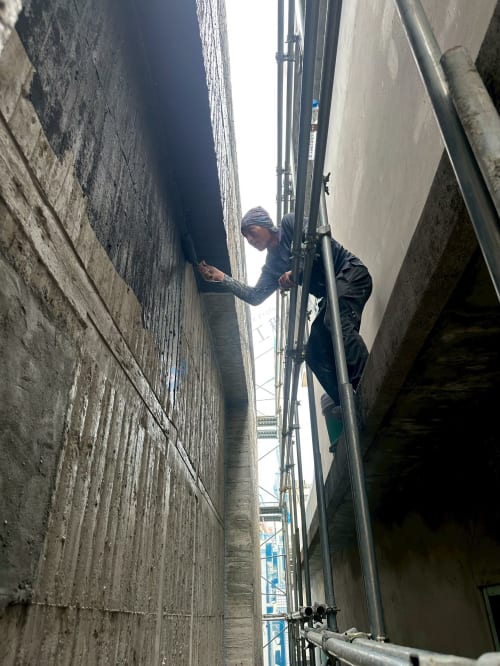 左營區新中街新建案防水 071