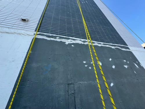 高雄市新興區八德二路外牆聚脲防水 072