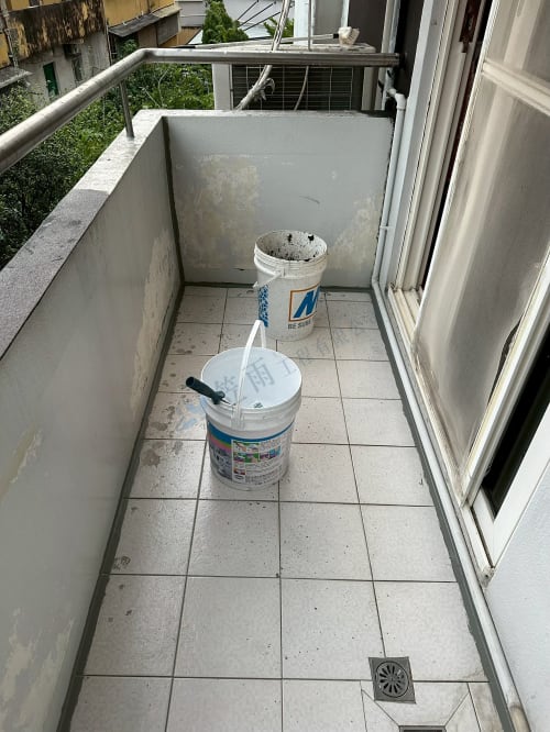鳥松區圓山路外牆防水 074