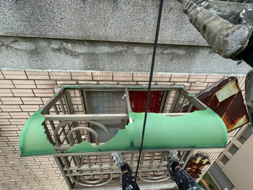 天興街雨遮更換工程 075